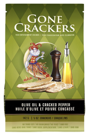 Gone Crackers Olive Oil & Cracked Pepper